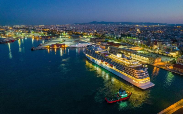 Θεσσαλονίκη: Σταθερά στο μονοπάτι της δυναμικής ανάπτυξης βαδίζει και το 2024 η κρουαζιέρα