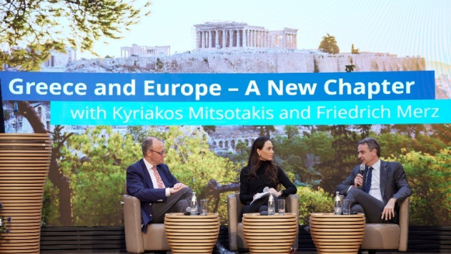 Μητσοτάκης: «Η Ελλάδα της κρίσης δεν υπάρχει πια» - Μερτς (CDU): «Έκανα λάθος που ζητούσα Grexit»