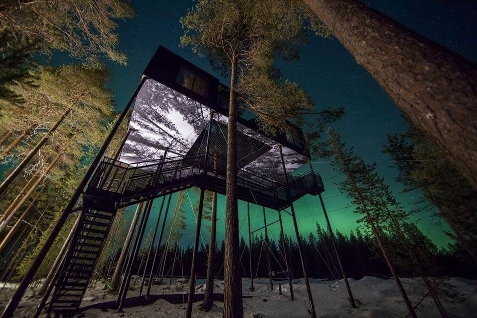 TheMirrorcube at Treehotel