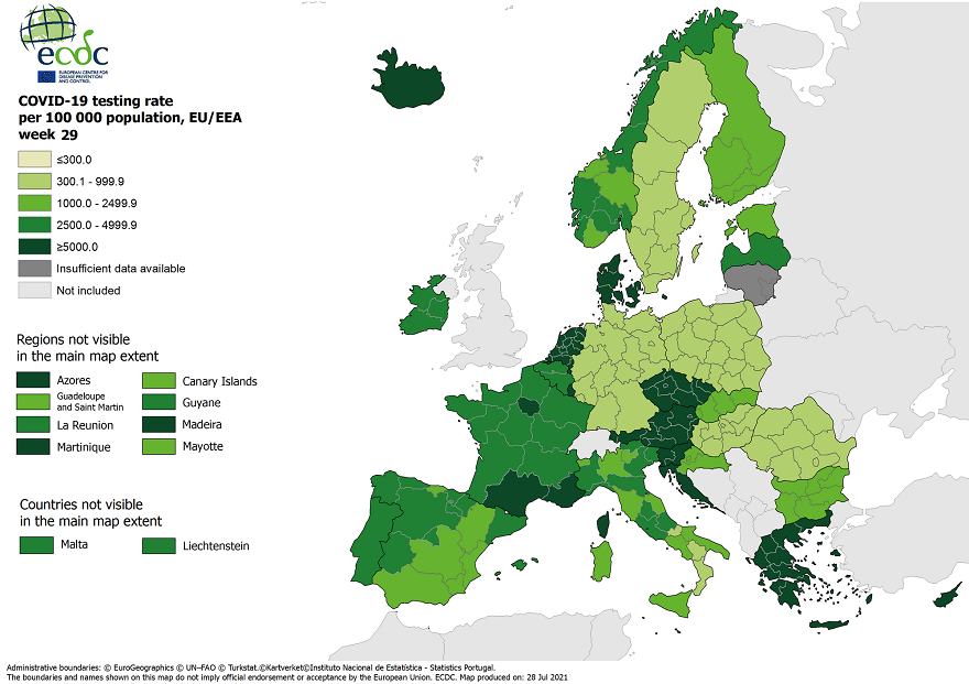 2021w29 COVID19 EU EEA National Testing Rate
