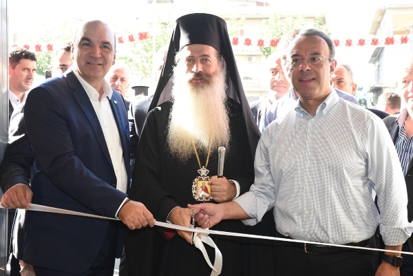 Διαμαντής Μασούτης Φωτογραφία Κοπή Κορδέλας