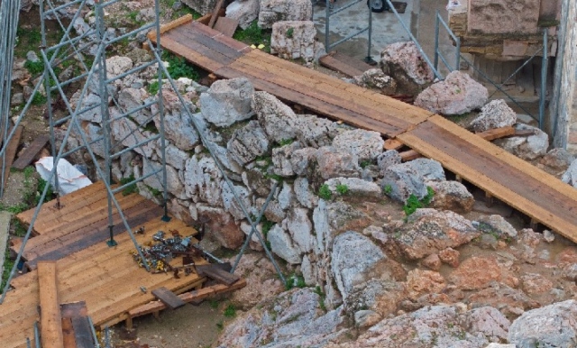 Μυκηναϊκό τείχος. Τμήμα Α