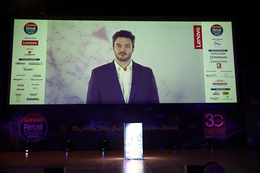 Ο χαιρετισμός του Παναγιώτη Μακρυνιώτη Γενικού Διευθυντή της Lenovo Ελλάδας και Κύπρου