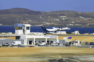 'Εργα ανάπτυξης 41 εκατ. ευρώ σε εξέλιξη στο αεροδρόμιο της Πάρου