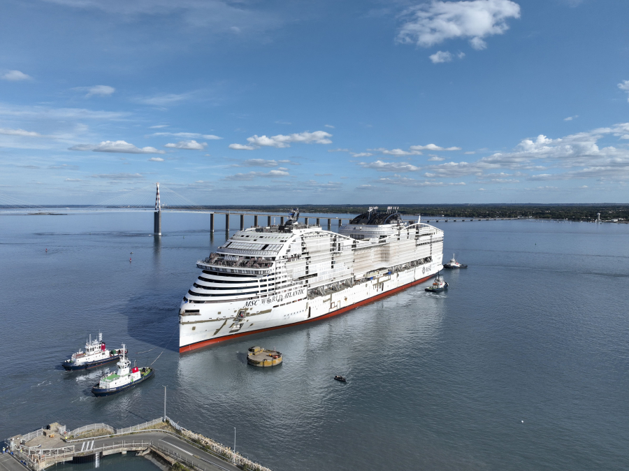 Ορόσημο για την MSC Cruises: Πραγματοποιήθηκε η καθέλκυση του MSC World Atlantic
