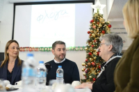 N. Ανδρουλάκης: Στον ξενώνα του Συλλόγου Γονιών Παιδιών με νεοπλασματική ασθένεια «Φλόγα»