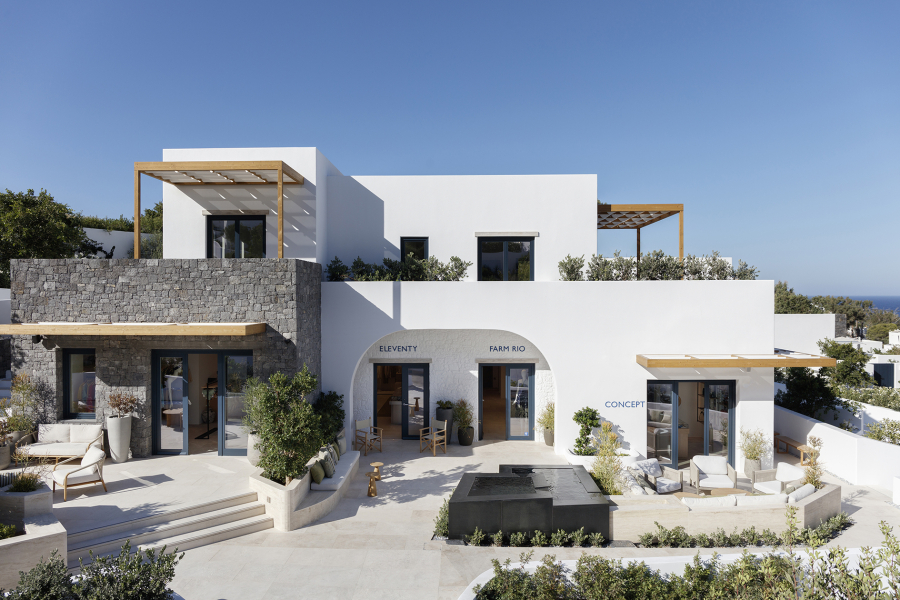 Το Sandblu Santorini παρουσιάζει το Blu Syllogi, το πρώτο luxury retail village στη Σαντορίνη