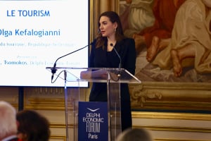 Όλ. Κεφαλογιάννη από 3ο Delphi Economic Forum Paris: Ελλάδα και Γαλλία έχουμε ηγετική θέση στον κλάδο του τουρισμού παγκοσμίως