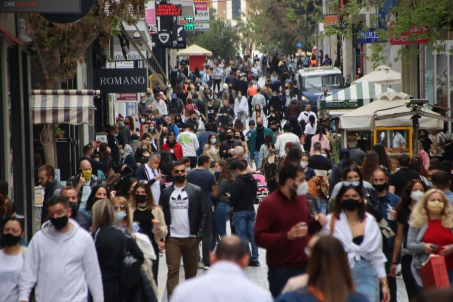 Κορονοϊός: 1.263 κρούσματα σε Αττική, 413 σε Θεσσαλονίκη - Ο χάρτης της διασποράς