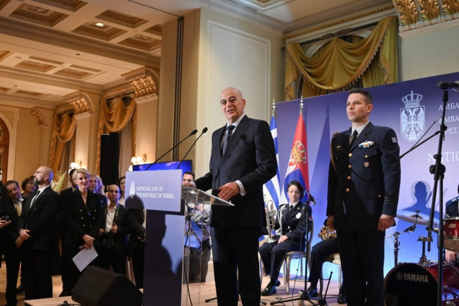 Ν. Δένδιας: Στόχος η περαιτέρω προώθηση της αμυντικής συνεργασίας με τη Σερβία