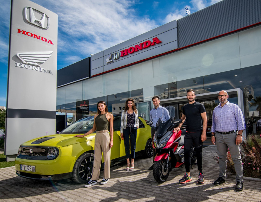 Σαρακάκης &amp; Honda: Χορηγοί των αθλητών Ευαγγελίας Πλατανιώτη και Κωνσταντίνου Βέλτση