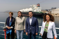 Σκρέκας: Νέα πλωτή δεξαμενή αποθήκευσης LNG στη Ρεβυθούσα