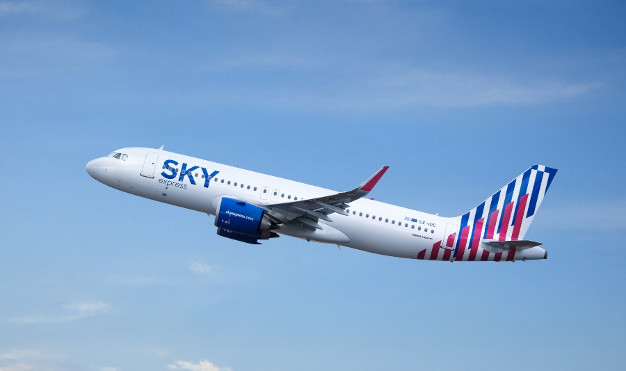 Η SKY express υποδέχεται το 11ο Airbus A320neo - Ο νεότερος στόλος αεροσκαφών στην Ελλάδα