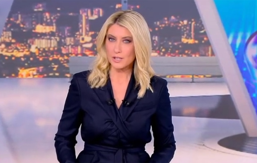 «Καληνύχτα σας και εις το επανιδείν»: Η Σία Κοσιώνη αποχαιρέτησε συγκινημένη τους τηλεθεατές του ΣΚΑΪ