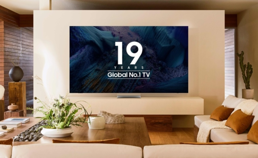 Η Samsung στην κορυφή της παγκόσμιας αγοράς τηλεοράσεων για 19 συναπτά έτη