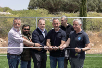 Εγκαίνια Γηπέδου στη Χάλκη από το Kaizen Foundation