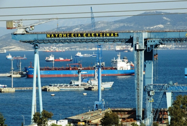 Επίσκεψη αντιπροσωπείας της BENS στα Ναυπηγεία του Ομίλου ONEX στην Ελευσίνα