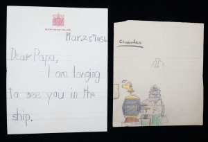 Παιδικές ζωγραφιές του βασιλιά Κάρολου Γ' πωλούνται σε δημοπρασία