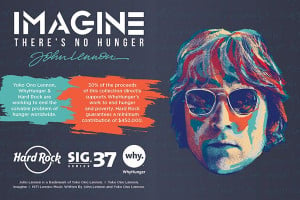 Η Hard Rock, ο οργανισμός WhyHunger και η Yoko Ono ενώνουν τις δυνάμεις τους για να πολεμήσουν την παγκόσμια πείνα