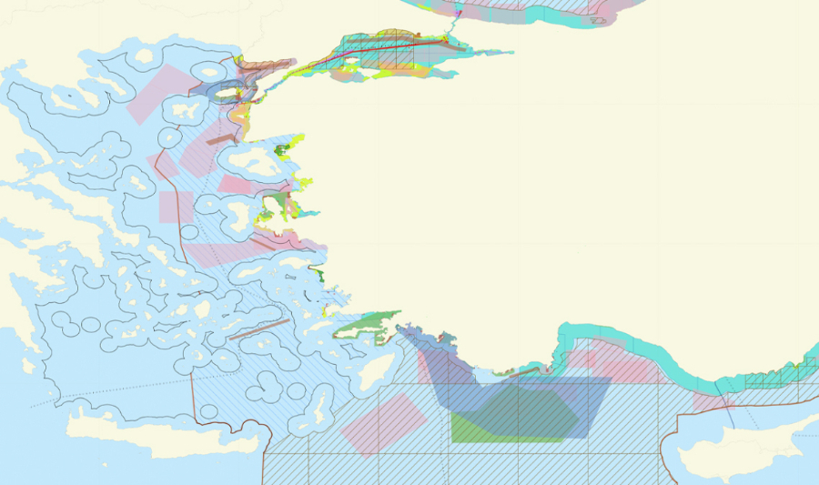 Τουρκία: Προκαλεί με χάρτη θαλάσσιων πάρκων που αποκλείει το Καστελλόριζο