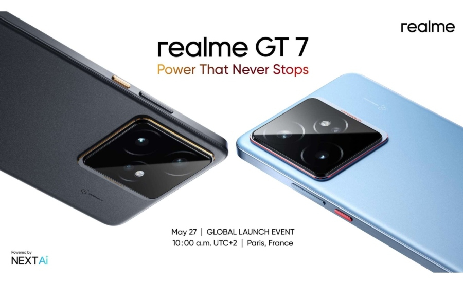 Realme: Αποκαλυπτήρια για τη νέα σειρά GT 7 στις 27 Μαΐου