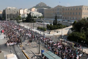 Απεργιακές συγκεντρώσεις σε Αθήνα, Θεσσαλονίκη, Ηράκλειο