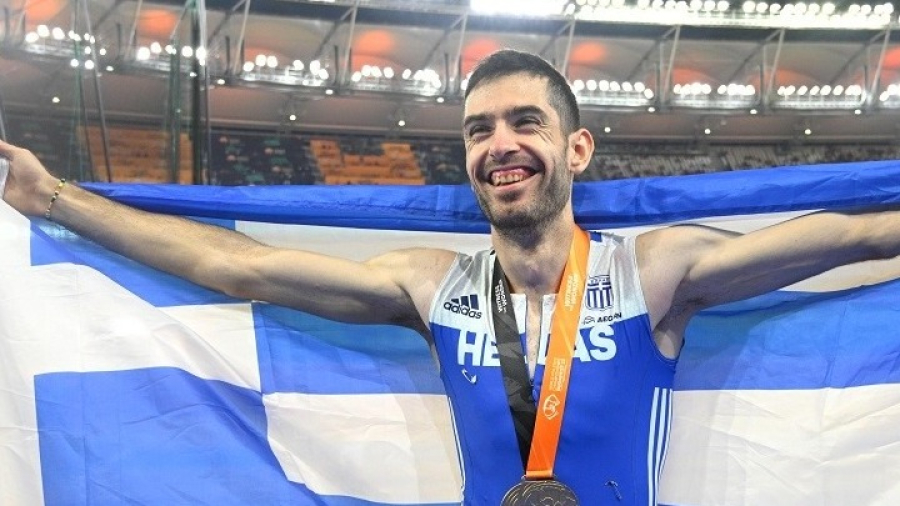 "Χρυσός" ο Τεντόγλου στο Παγκόσμιο στίβου, με άλμα 8,52 μέτρα