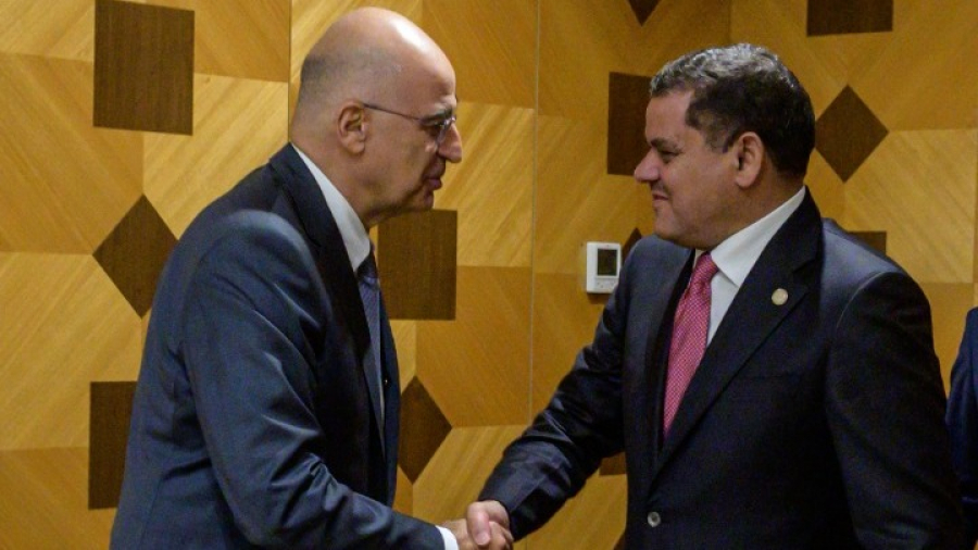 Δένδιας: Το παράνομο μνημόνιο Τουρκίας-Λιβύης, στη συνάντηση με τον Λίβυο πρωθυπουργό