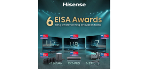 Η Hisense διακρίθηκε διεθνώς με 6 βραβεία EISA