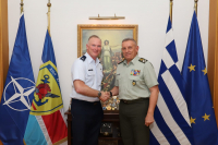 Συνάντηση αρχηγού ΓΕΕΘΑ με εκπροσώπους των ΗΠΑ για τα αεροσκάφη F-35