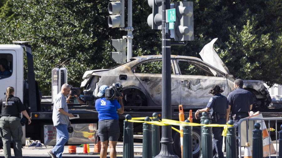 ΗΠΑ: Νεκρός άνδρας που έριξε το αυτοκίνητό του σε οδόφραγμα στο Καπιτώλιο
