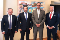 Συνάντηση εργασίας μεταξύ στελεχών της ΟΛΘ και της Ρυθμιστικής Αρχής Λιμένων