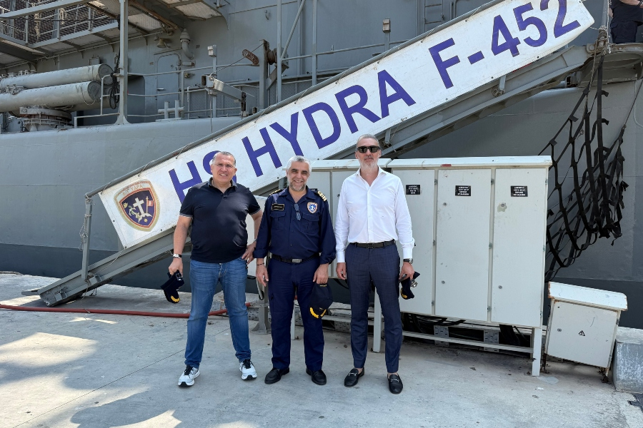 Ravenna: Στήριξη του Πολεμικού Ναυτικού με δωρεά προς τη φρεγάτα «Ύδρα»