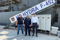 Ravenna: Στήριξη του Πολεμικού Ναυτικού με δωρεά προς τη φρεγάτα «Ύδρα»