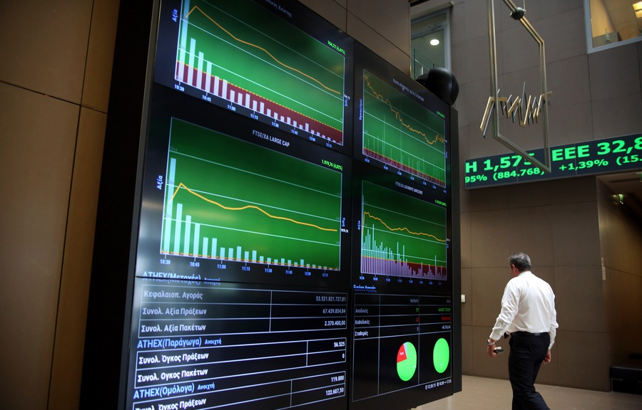 Χρηματιστήριο Αθηνών: Άλλη μία προσπάθεια αντίδρασης με αέρα από ΓΕΚ Τέρνα