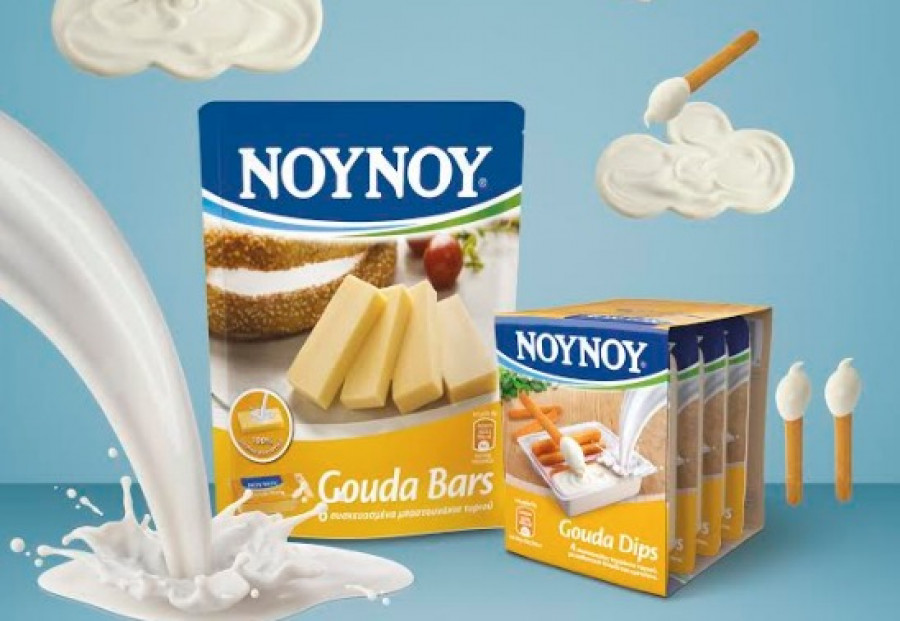 NOYNOY: Νέα υγιεινά και θρεπτικά σνακ τυριού