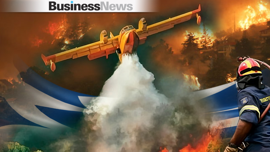 Μαίνεται για έκτη μέρα η πυρκαγιά στη Δαδιά - Xωρίς ενεργό μέτωπο στην Ηλεία - Μάχη με τις αναζωπυρώσεις στη Λέσβο