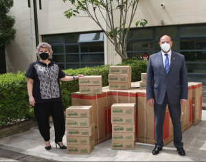 ΕΚΑΒ: Δωρεά υλικοτεχνικού εξοπλισμού από την εταιρεία ΑΡΚΑΔΙ