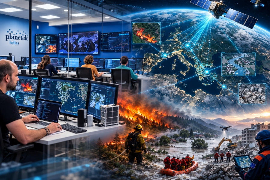 Η Planetek Hellas ηγείται του νέου Κόμβου Διαστημικής Ανθεκτικότητας για την Ελλάδα
