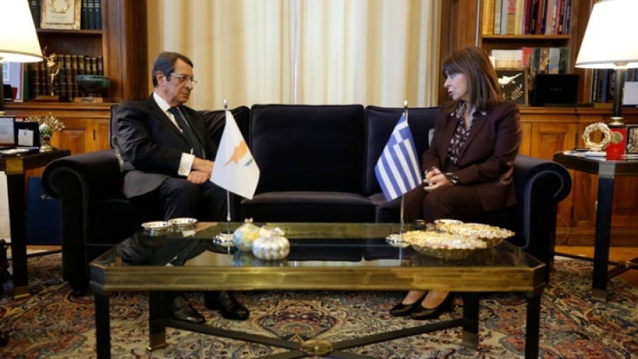 Σακελλαροπούλου: «Το Κυπριακό είναι κορυφαίο εθνικό ζήτημα στην ελληνική εξωτερική πολιτική»