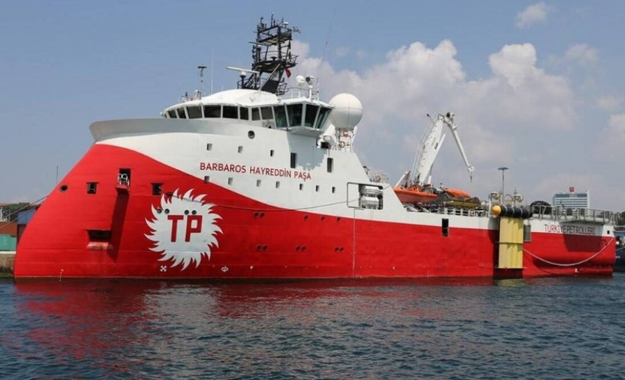 Μπαρμπαρός: Ανοιχτά της Μυτιλήνης το ερευνητικό σκάφος