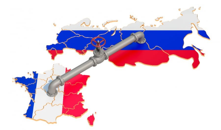 Γαλλία: Η χώρα δεν λαμβάνει πλέον ρωσικό φυσικό αέριο μέσω αγωγού από Γερμανία