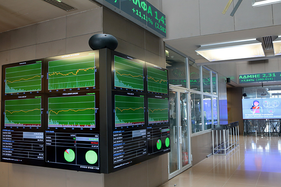Οι κατασκευαστικές οδήγησαν το Χρηματιστήριο Αθηνών σε θετικό κλείσιμο