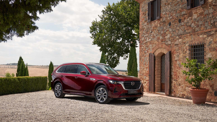 To ολοκαίνουργιο Mazda CX-80, είναι η νέα επταθέσια ναυαρχίδα της Mazda