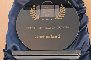 ΕΟΤ: Διάκριση της Ελλάδας στα βραβεία Danish Travel Awards 2025