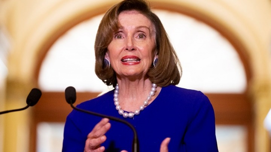 ΗΠΑ- Πελόζι: Μοναδικής έμπνευσης η ομιλία του Έλληνα πρωθυπουργού στο Κογκρέσο