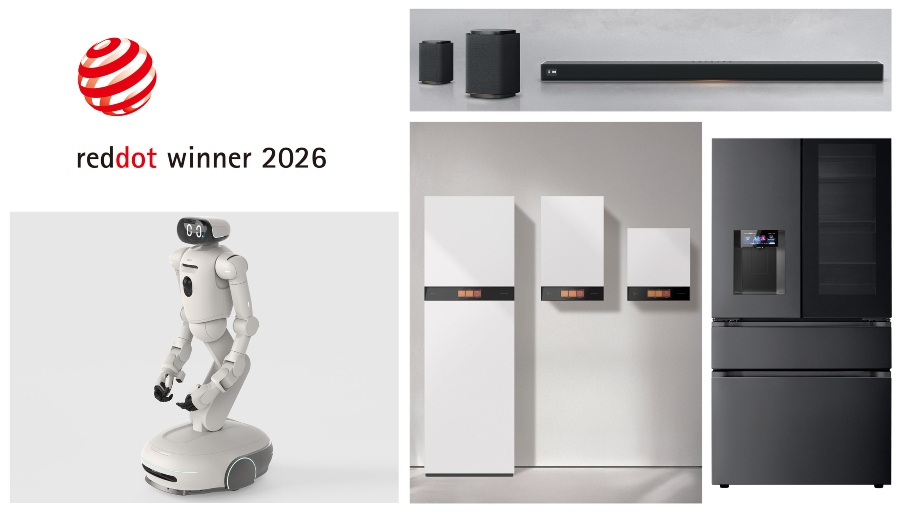 LG: Έλαβε 27 διακρίσεις στα βραβεια Red Dot Design Award 2026