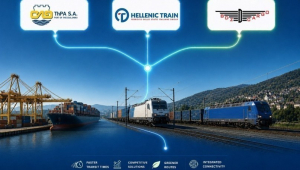 ΟΛΘ: Μνημόνιο συνεργασίας με Hellenic Train και BDZ για την ενίσχυση των συνδυασμένων μεταφορών