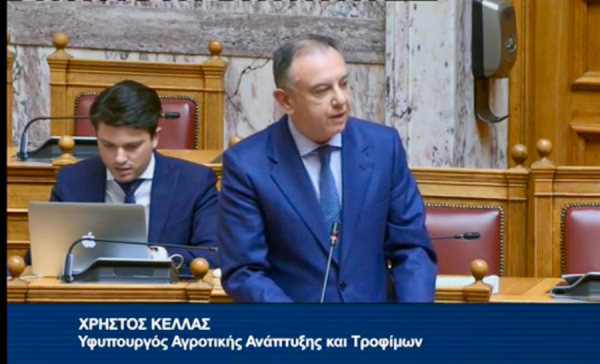 Χρ. Κέλλας: Στήριξη των αγροτών με επιδότηση λιπασμάτων και δέσμη μέτρων απέναντι στην ενεργειακή κρίση