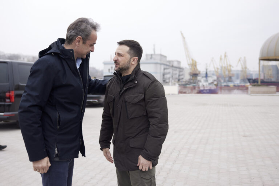 Κ. Μητσοτάκης από την Οδησσό: Τον 21ο αιώνα κανείς πόλεμος δεν μπορεί να ματώνει την καρδιά της Ευρώπης